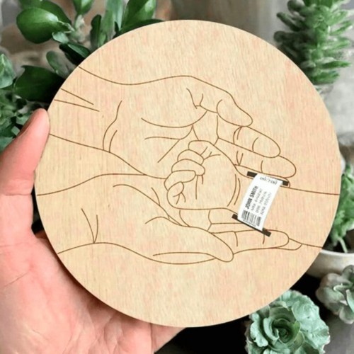 Αναμνηστικό για το λουράκι μαιευτηρίου 8622 baby wrist strap